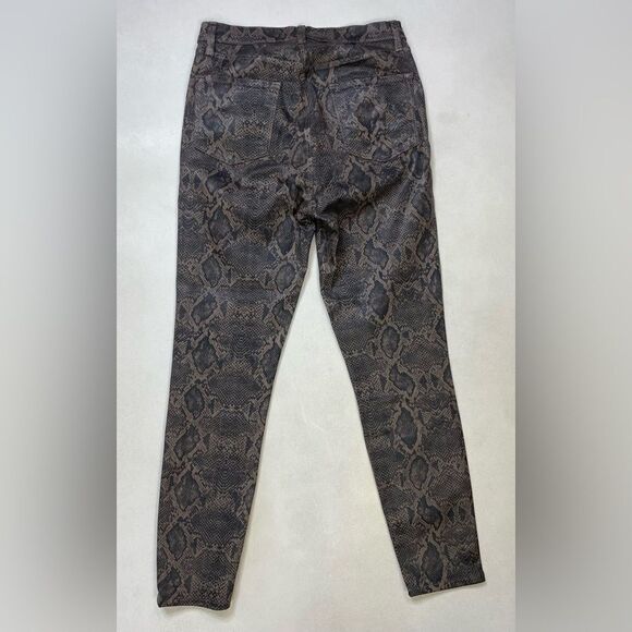 J Brand Lillie Coated Boa High Rise Crop Skinny Jeans Women 29 - Picture 3 of 12